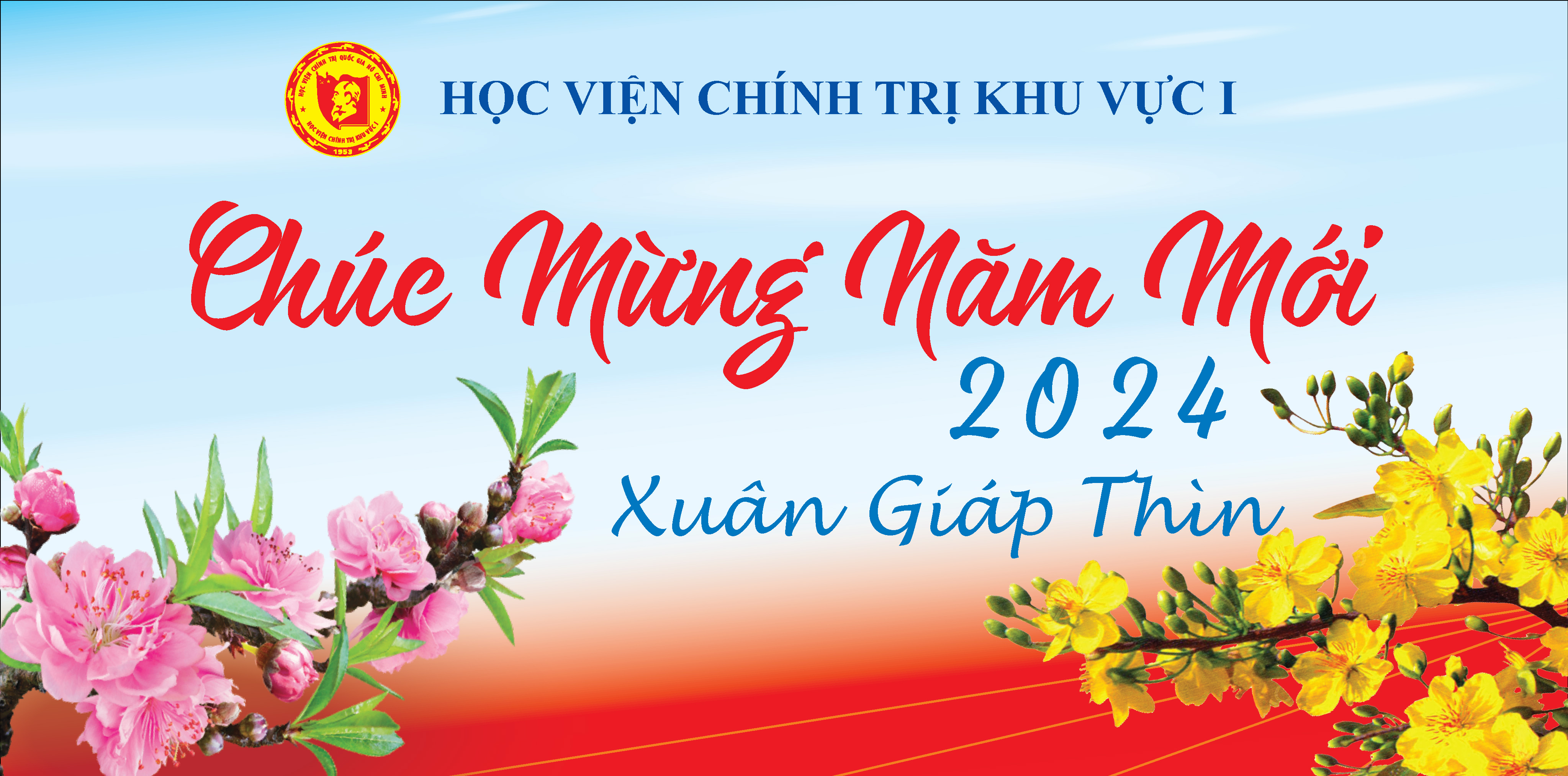 Thư chúc Tết Giáp Thìn 2024 của Bí thư Đảng ủy, Giám đốc Học viện Chính trị khu vực I